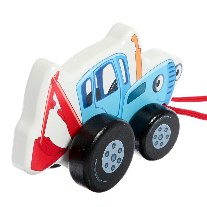 Каталка «Синий трактор», 12 см 57362