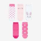 Набор детских носков KAFTAN 5 пар "Cute", размер 14-16 см - фото 10021125