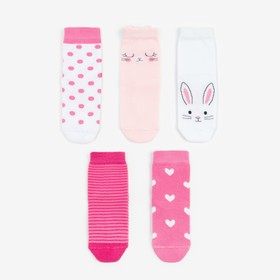 Набор детских носков KAFTAN 5 пар "Cute", размер 14-16 см