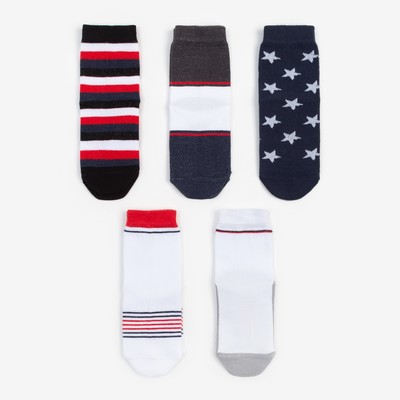 Носки для мальчика KAFTAN: Style, набор 5 пар, размер 16-18