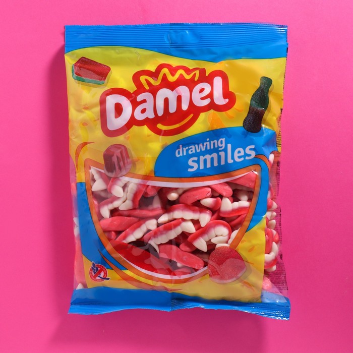 Мармелад жевательный DAMEL Зубы, 1кг - Фото 1