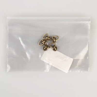 Бегунок для молнии «Спираль», №5, антик