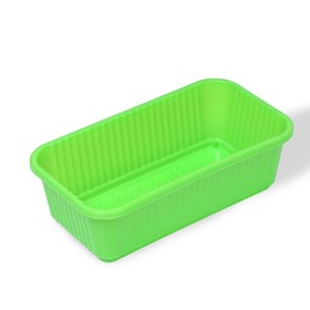 Ящик для рассады, 28.5 x 15.5 x 8.5 см, 2,5 л, зелёный, Greengo