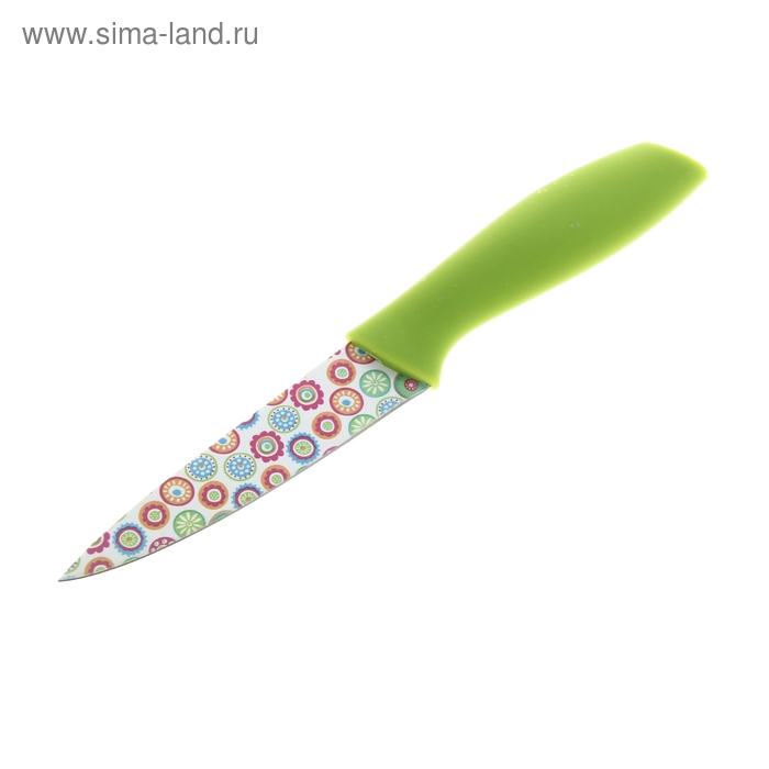 Нож кухонный с антиналипающим покрытием «Кострома», лезвие 12,5 см - Фото 1
