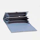 Кошелёк женский на магнитах, цвет голубой - фото 21803219