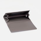 Кошелёк женский на магнитах, цвет серый - фото 21803303