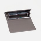 Кошелёк женский на магнитах, цвет серый - фото 21803304