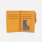 Кошелёк женский на магните, цвет жёлтый - фото 21803406