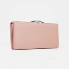Кошелёк женский на магнитах, цвет розовый - фото 21803409