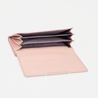 Кошелёк женский на магнитах, цвет розовый - фото 21803410