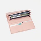 Кошелёк женский на магнитах, цвет розовый - фото 21803411