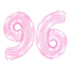 Шар фольгированный 40 «Цифра 6/9», розовый, Pink - фото 321364955