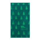 Полотенце новогоднее махровое FOREST SPRUCE , размер 50х90см, цвет зелёный, 360гр/м, 100% хлопок - Фото 2