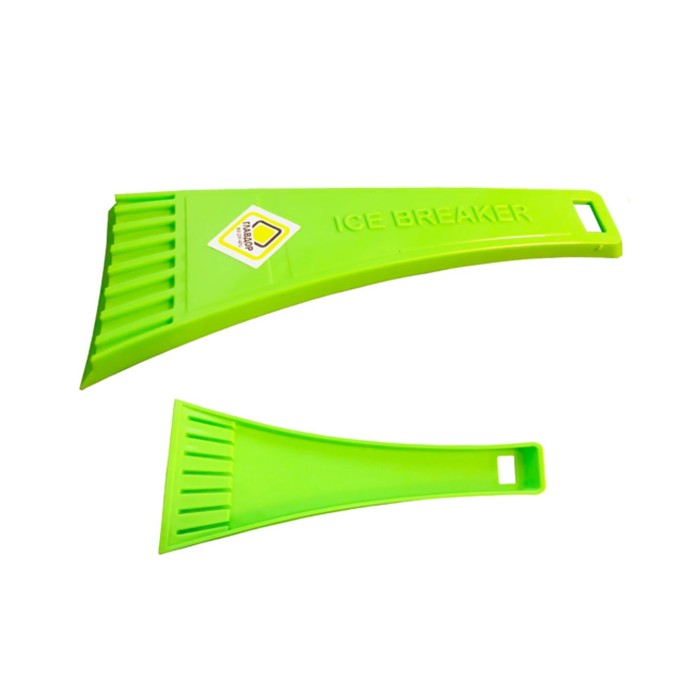 Скребок для льда пластиковый "ГЛАВДОР", GL-895, зеленый, 180х85 мм - Фото 1
