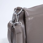 Сумка кросс-боди на молнии, цвет бежевый - фото 21803638