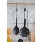 Набор кухонных принадлежностей Доляна «Антрацитовый блеск», 5 предметов, чёрная - Фото 10