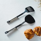 Набор кухонных принадлежностей Доляна «Антрацитовый блеск», 5 предметов, чёрная - Фото 6