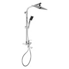 УЦЕНКА Душевая система ZEIN ZS-4, смеситель, тропическая и ручная лейка, латунь, хром - Фото 1