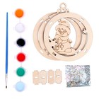 Роспись по дереву «Новый год! Снеговичок» - Фото 4