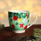 Набор «С новым годом», кружка 180 мл, 2 шт, ложка 2 шт - Фото 6