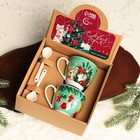 Набор «С новым годом», кружка 180 мл, 2 шт, ложка 2 шт - Фото 10