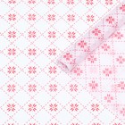 Бумага упаковочная тишью "Красные снежинки",50 х 66 см - фото 10022433