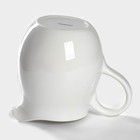 Кувшин для воды Magistro «Бланш», 1.6 л, 15×18 см, фарфор, белый - Фото 3