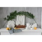 Кружка Magistro Crotone, 220 мл, фарфор, белая - Фото 5