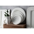 Блюдце фарфоровое Magistro Rodos, d=15.4 см, цвет белый - Фото 11