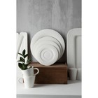 Блюдце фарфоровое Magistro Rodos, d=15.4 см, цвет белый - Фото 10