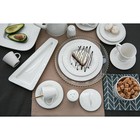 Кружка Magistro Rodos, 300 мл, фарфор, белая - Фото 10