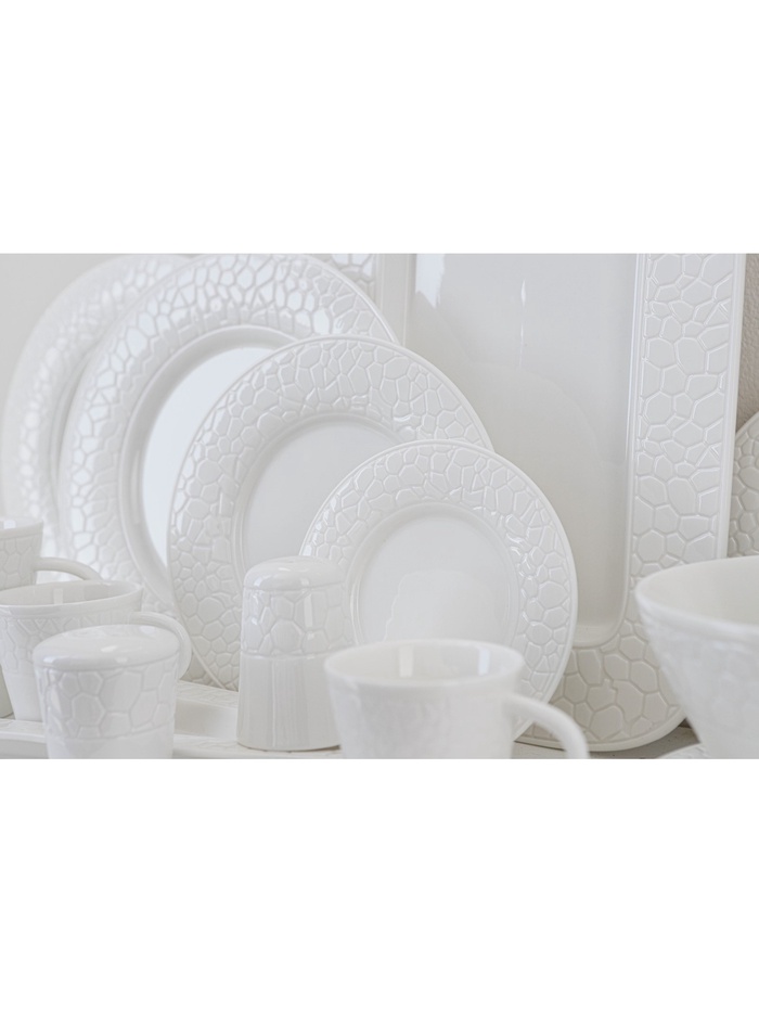 Кружка Magistro Rodos, 300 мл, фарфор, белая - фото 117475319