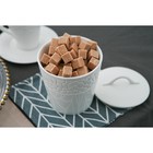 Банка для сыпучих Magistro Rodos, 600 мл, 12.5×15.4 см, фарфор, белая - Фото 7