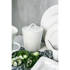 Банка фарфоровая для сыпучих продуктов с крышкой Magistro Argos, 600 мл, цвет белый - Фото 8