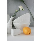 Салатник Magistro Crotone, 1.4 л, 20×9 см, фарфор, белый - Фото 5