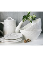 Салатник фарфоровый Magistro Argos, 1,4 л, 20×9 см, цвет белый - Фото 7