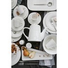 Чайник фарфоровый заварочный Magistro Сrotone, 1,4 л, цвет белый - Фото 9