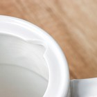 Чайник фарфоровый заварочный Magistro Сrotone, 1,4 л, цвет белый - Фото 6