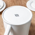 Чайник фарфоровый заварочный Magistro Сrotone, 1,4 л, цвет белый - Фото 8