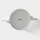 Чайник фарфоровый заварочный Magistro Argos, 1,4 л, цвет белый - Фото 9