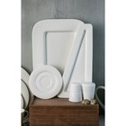 Блюдо фарфоровое прямоугольное Magistro Argos, 35,7×25,6×3,1 см, цвет белый - Фото 6