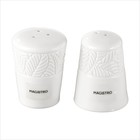 Набор для специй Magistro Crotone, 2 предмета: солонка, перечница, 90 мл, 6×7.5 см, фарфор, белый - Фото 4