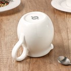 Молочник Magistro «Бланш», 290 мл, фарфор, белый - Фото 2