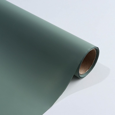 Плёнка для цветов упаковочная пудровая «Имбирная мята», 0.5×9 м