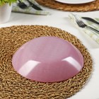 Тарелка суповая Tirana pink, d=20 см, цвет розовый 9292773