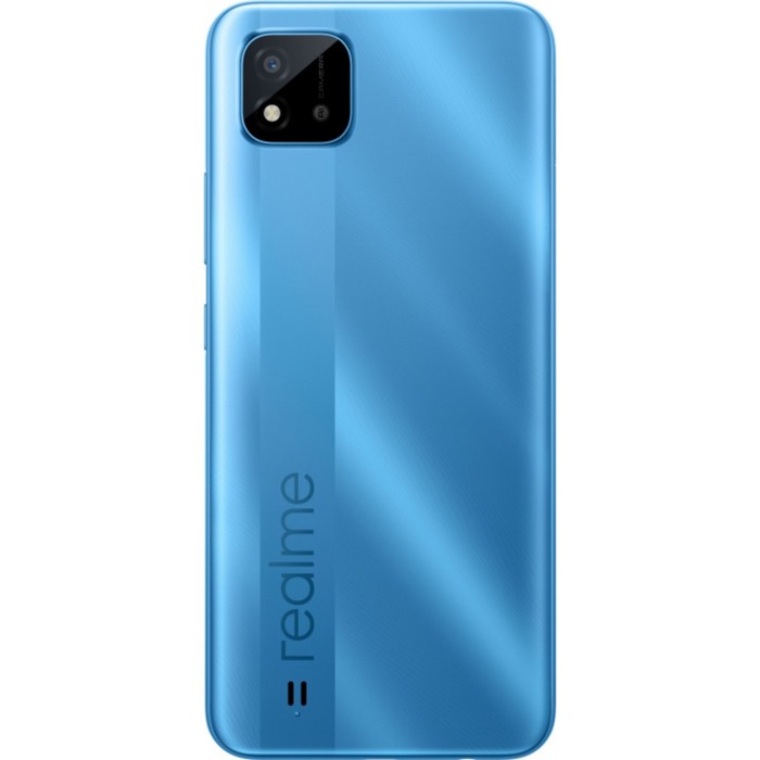 Смартфон Realme С11 2021, 6.5", LCD, 2 sim, 2 Гб, 32 Гб, 8 Мп, 5000 мАч, NFC, голубой - фото 51323101