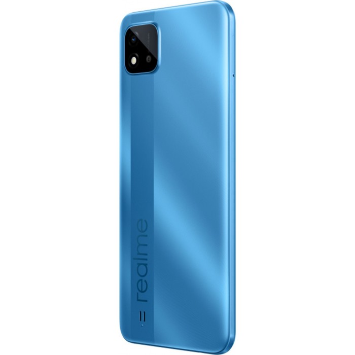 Смартфон Realme С11 2021, 6.5", LCD, 2 sim, 2 Гб, 32 Гб, 8 Мп, 5000 мАч, NFC, голубой - фото 51323102