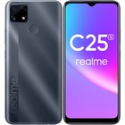 Смартфон Realme C25S, 6.5", LCD, 2 sim, 4 Гб, 64 Гб, 48 Мп, 8 Мп, 6000 мАч, NFC, серый 9293423 - фото 535609