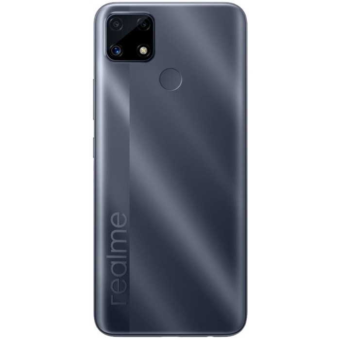 Смартфон Realme C25S, 6.5", LCD, 2 sim, 4 Гб, 64 Гб, 48 Мп, 8 Мп, 6000 мАч, NFC, серый - фото 51323107