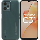 Смартфон Realme C31, 6.5", LCD, 2 sim, 3 Гб, 32 Гб, 13 Мп, 5 Мп, microSD, 5000 мАч, зеленый 9293432 - фото 10802907